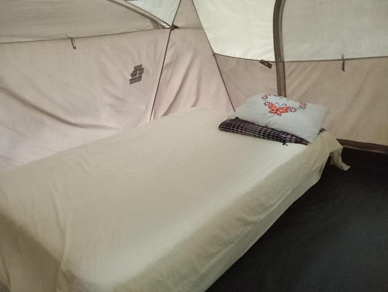 Campamento Yaax Che En Calakmul Conhuas Quarto foto
